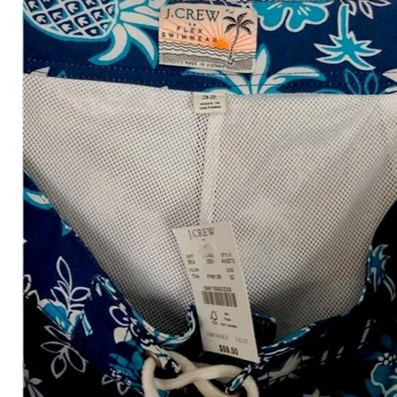 J. Crew Factory flex swimwear shorts NWT - Picture 4 of 4